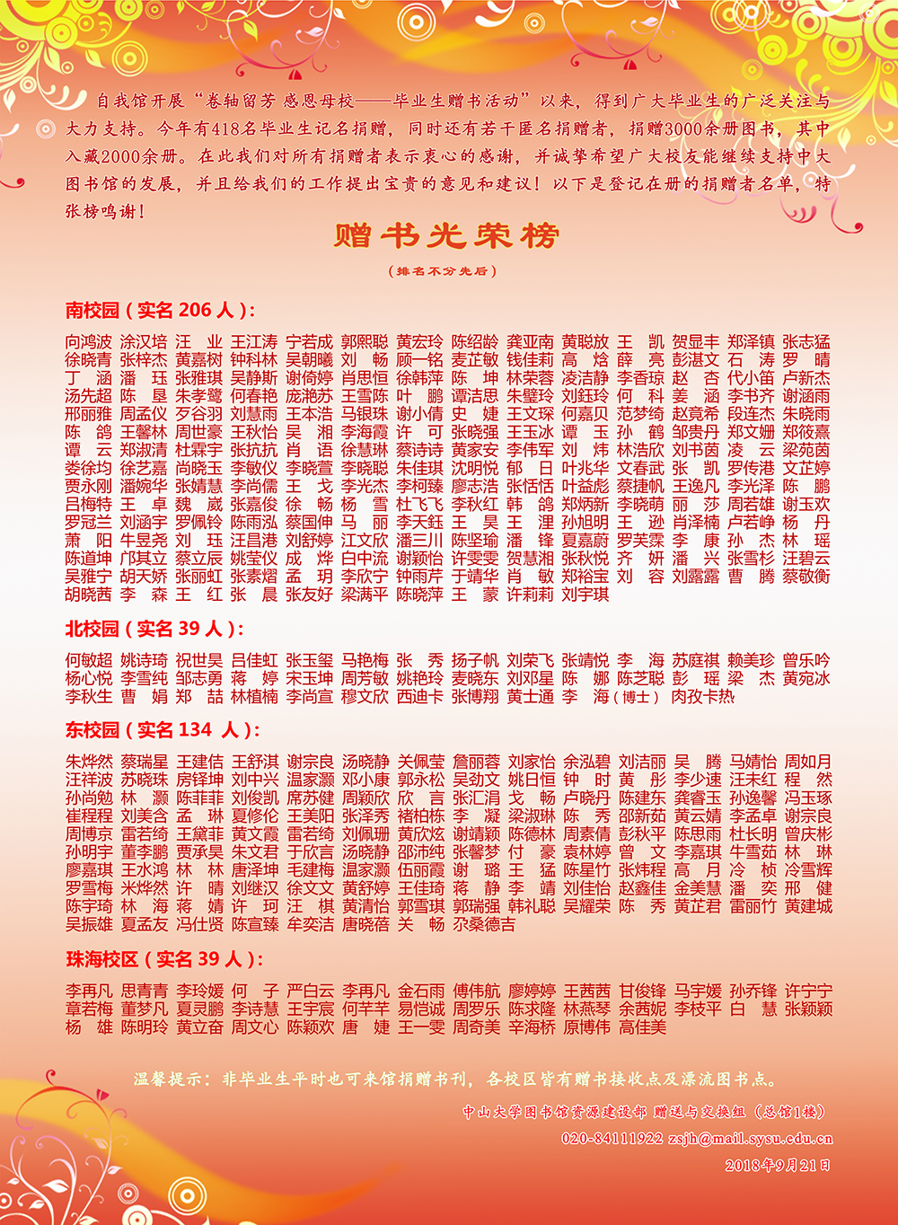 赠书光荣榜